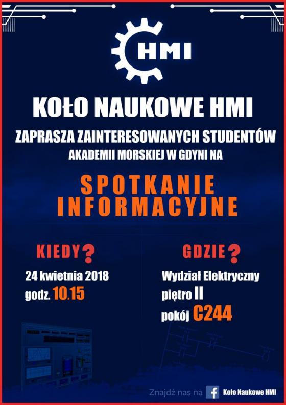 Spotkanie informacyjne - Koło Naukowe HMI