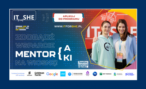 Trwa nabór do programu mentoringowego „IT for SHE”