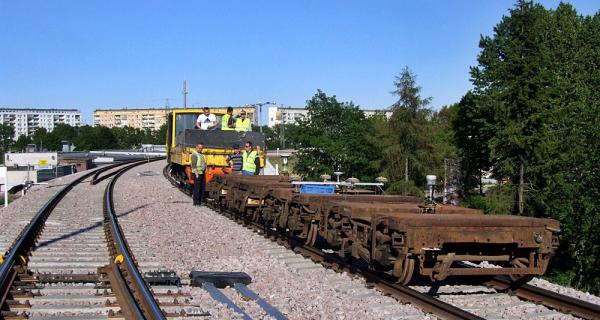 AMG uczestniczy w inwentaryzacji geodezyjnej Pomorskiej Kolei Metropolitalnej