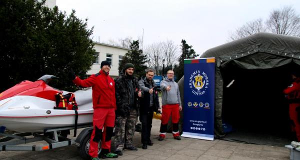 26. Finał WOŚP w Akademii Morskiej w Gdyni, fot. Magdalena Zajk