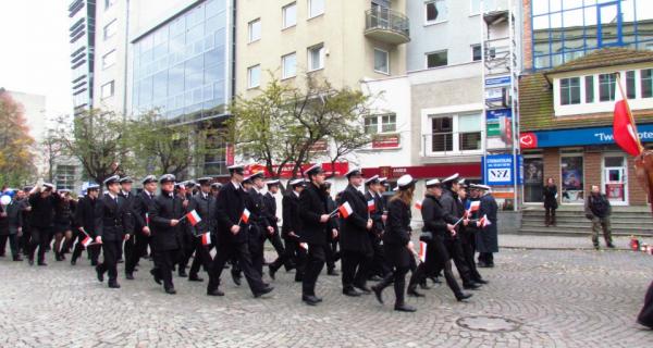 Akademia Morska poczas Parady Niepodległości, fot. Katarzyna Okońska