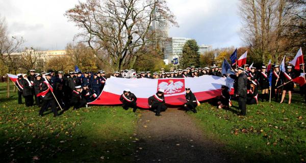 Parada Niepodległości w Gdyni, fot. Katarzyna Okońska