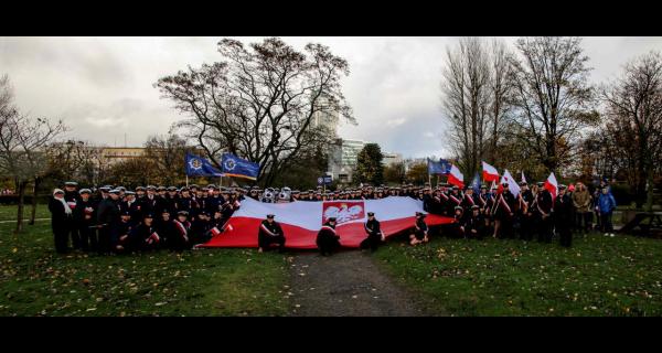 Parada Niepodległości w Gdyni, fot. Katarzyna Okońska