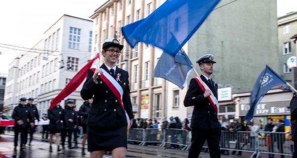 Parada Niepodległości w Gdyni, fot. Katarzyna Okońska